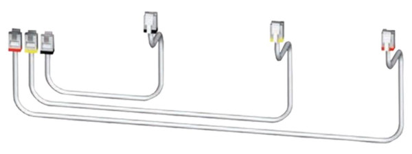 Artikelbild 1 des Artikels DIRIS RJ12 Stromkabel Set 3x2m