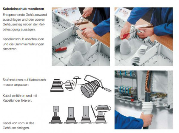 Artikelbild 1 des Artikels MI FP 82 Kabelendverschluss 2x30-72mm IP54 teilbar