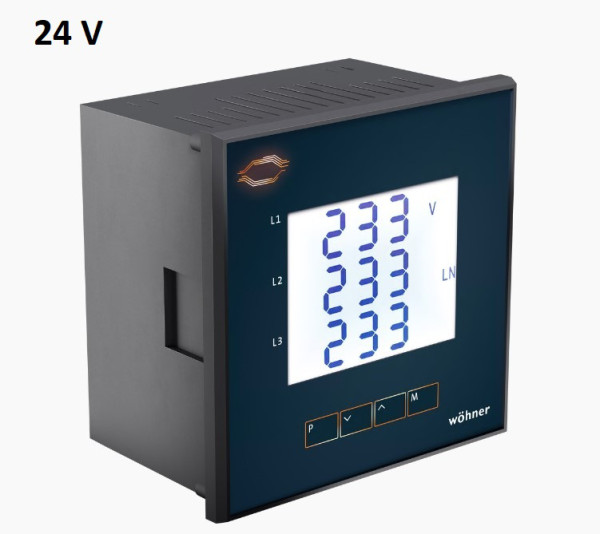Artikelbild 1 des Artikels 37002 Multifunktionsmessgerät 24V Modbus