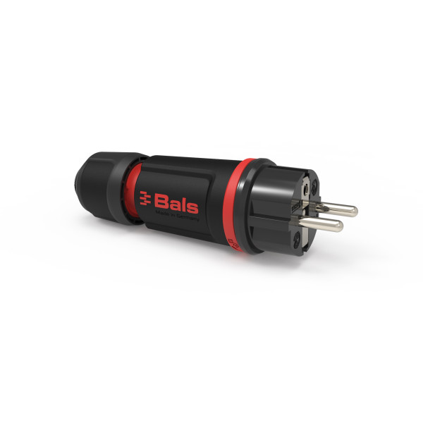 Artikelbild 1 des Artikels SCHUKO Stecker 16A IP54 rot Ni SG 7373-1