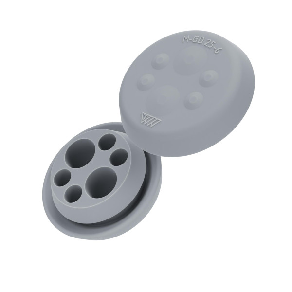 Artikelbild 1 des Artikels Kabeldurchführungstülle M-GD  M25-6 TPE IP65 GR