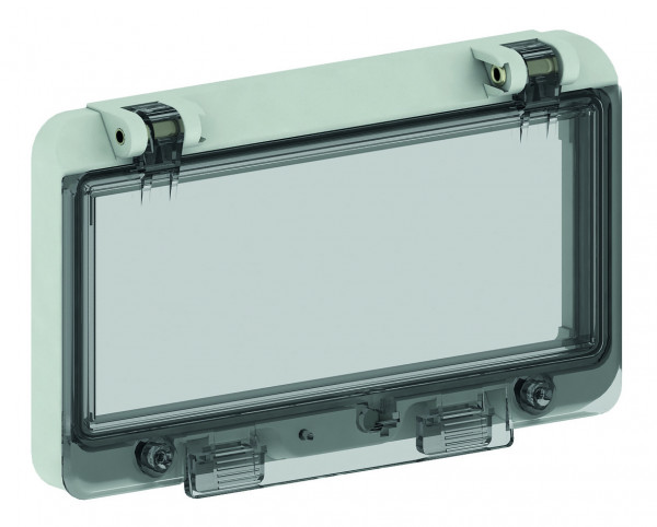 Artikelbild 1 des Artikels Betätigungsklappe 8 Module (58010) RAL7035 IP44 