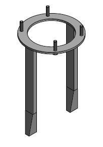 Artikelbild 1 des Artikels Bodenanker für Poller D=273mm