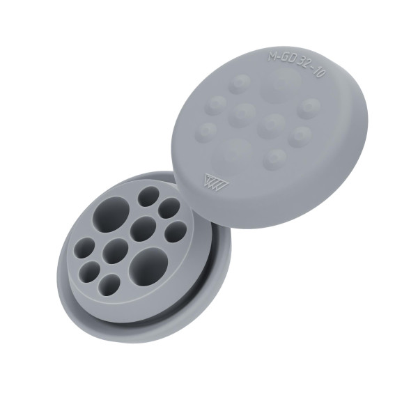 Artikelbild 1 des Artikels Kabeldurchführungstülle M-GD  M32-10 TPE IP65 GR