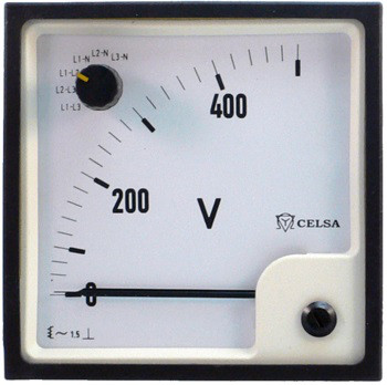 Artikelbild 1 des Artikels EQ 96n SWT-6 Voltmeter bis X V AC