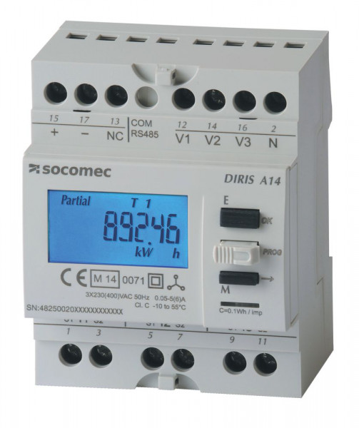 Artikelbild 1 des Artikels DIRIS A-14 Multifunktionsmessgerät RS485, MODBUS