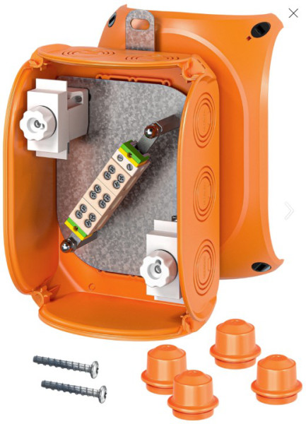 Artikelbild 1 des Artikels FK 1604 2F Brandschutzgehäuse 2xSicherung E30/90