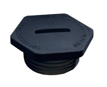 Artikelbild 1 des Artikels BLPO Blindstopfen M63 Ex e PA6 6-kant RAL9005