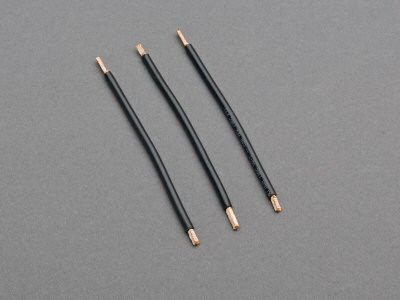 Artikelbild 1 des Artikels 32907 Leitung AWG 10 (6 mm²), 130 mm lang