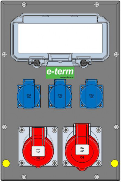 Artikelbild 1 des Artikels Vollgummiverteiler MODBOX WM 0011-3 FI040 IP44 