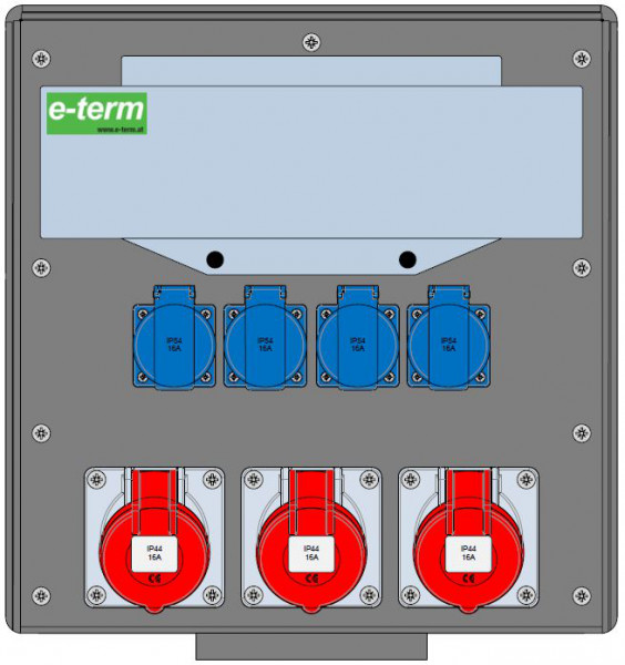 Artikelbild 1 des Artikels Vollgummiverteiler WM 0003-4 FI063 IP44