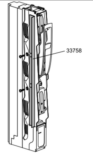 Artikelbild 1 des Artikels 33758 Blendenauflageleiste seitlich für NH Front