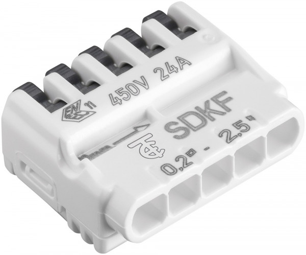 Artikelbild 1 des Artikels SDKF 5-port 0,2 - 2,5mm² neutral verpackt