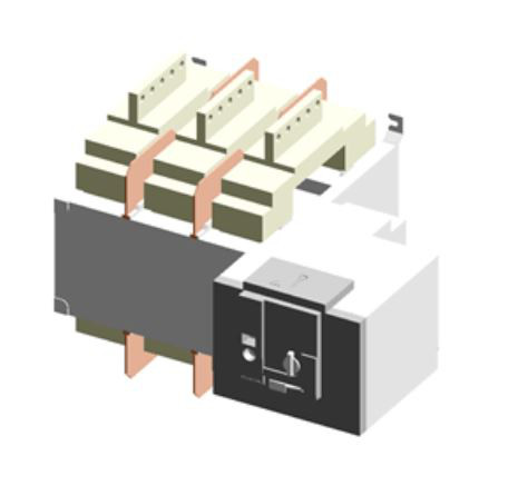 Artikelbild 1 des Artikels Motorisierter Lastumschalter ATyS r 3X3200A B8