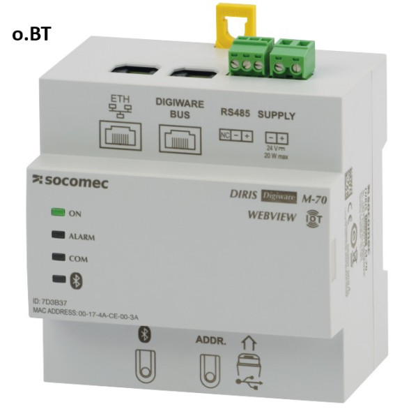 Artikelbild 1 des Artikels DIRIS M-70 Kommunikationsgateway WEB-CONFIG o.BT