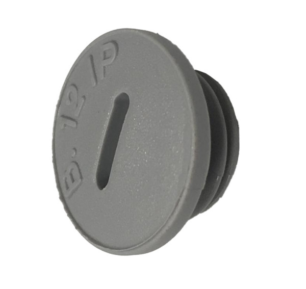 Artikelbild 1 des Artikels BLPO Blindstopfen PG13 PA6 V2 Rund RAL7035 IP54
