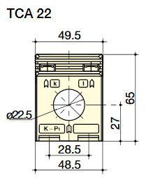 Artikelbild 1 des Artikels Zentraler Rohrstab TCA22 D=16,5mm