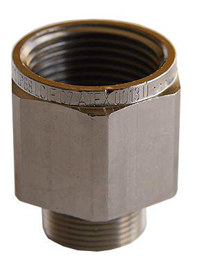 Artikelbild 1 des Artikels EMS Erweiterung M20/M25 Ex d Messing vernickelt