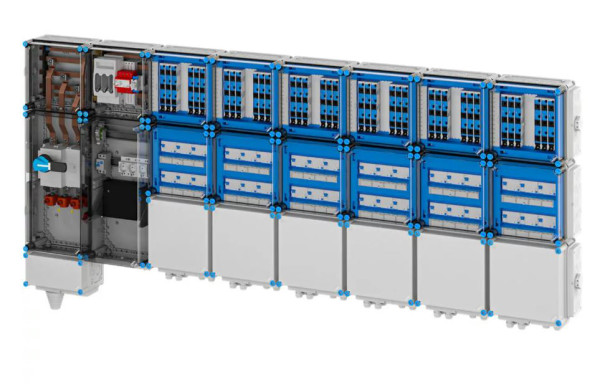 Artikelbild 1 des Artikels Mi EV 11kW 36101 Ladeverteiler für 36 Ladepunkte
