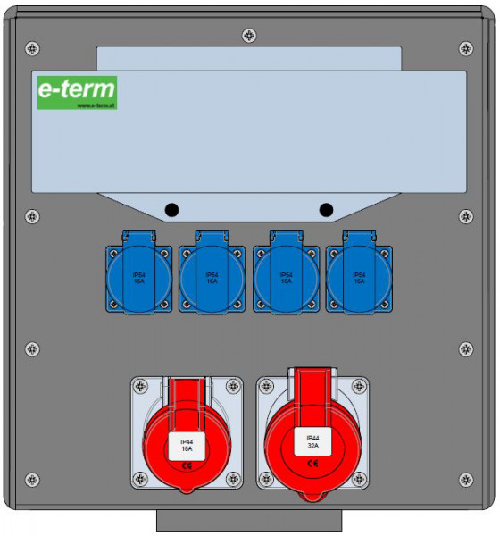 Artikelbild 1 des Artikels Vollgummiverteiler WM 0011-4 FI063 IP44