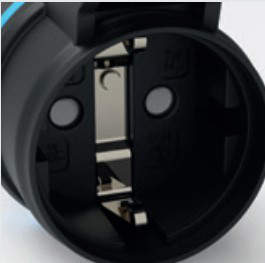 Artikelbild 1 des Artikels SCHUKO Kupplung 16A IP54 blau Ni SG EBS 748609-1