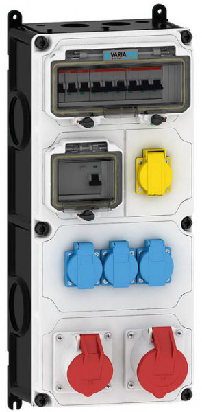 Artikelbild 1 des Artikels Steckdosenkombi VARIABOX WM 0011-3 FI063 IP44 RJ