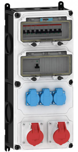 Artikelbild 1 des Artikels Steckdosenkombi VARIABOX WM 0020-3 FI063 IP44