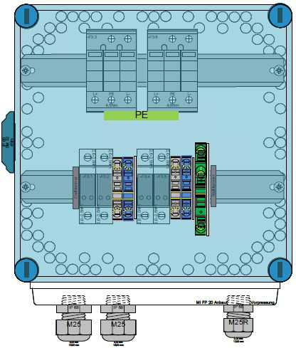 Artikelbild 1 des Artikels MI PV 02_2 VMU STR +/- PH T1 Stringbox