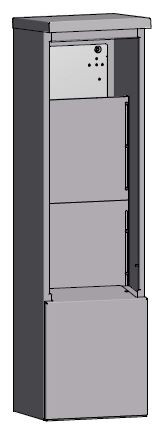 Artikelbild 1 des Artikels Power-Port Standverteiler V2A ohne Tür (580589)
