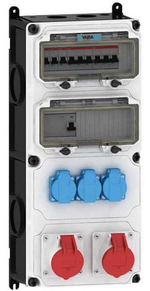Artikelbild 1 des Artikels Steckdosenkombi VARIABOX WM 0011-3 FI063 IP54