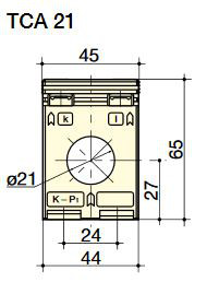 Artikelbild 1 des Artikels Zentraler Rohrstab TCA21 D=8,5MM