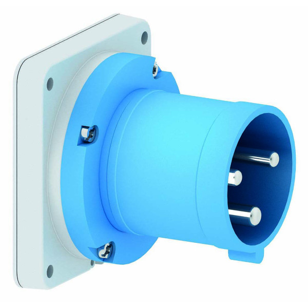 Artikelbild 1 des Artikels Flanschgerätestecker 63A 3p 230V 6h IP44 2834