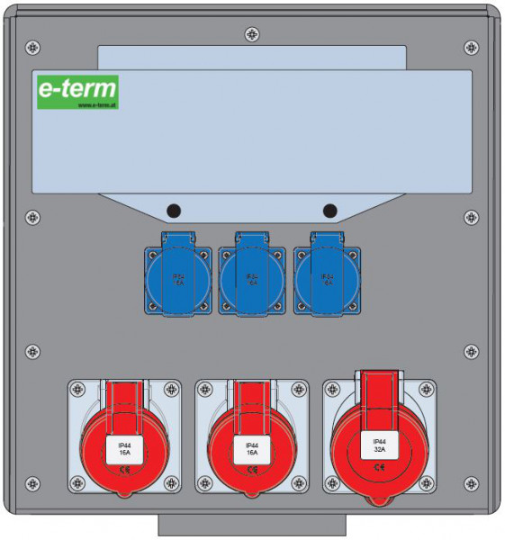 Artikelbild 1 des Artikels Vollgummiverteiler WM 0012-3 FI063 IP44