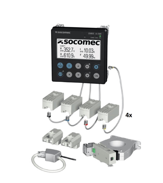 Artikelbild 1 des Artikels DIRIS A-100 Stromqualitätsmessgerät Modbus RS485