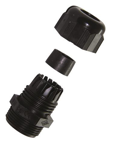 Artikelbild 1 des Artikels POWTL Kabelverschraubung M20LR PA6 V2 RAL9005