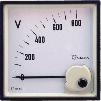 Artikelbild 1 des Artikels PQ 96n Voltmeter 0-120V DC
