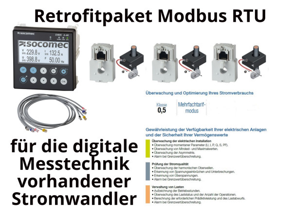 Artikelbild 1 des Artikels DIRIS A-40 Messgerät Retrofitpaket Modbus RTU