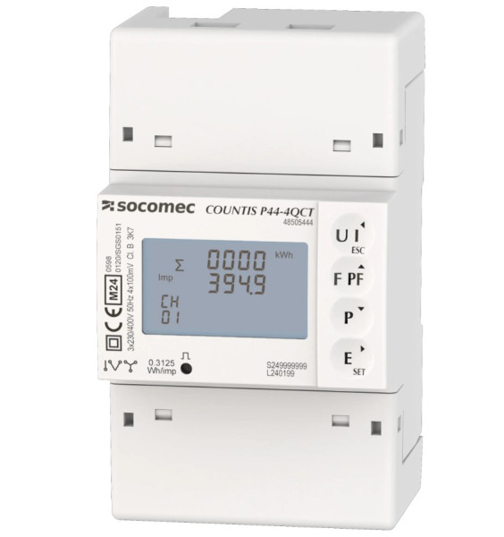 Artikelbild 1 des Artikels COUNTIS P44 Wandlerzähler CT1-5A Modbus MID