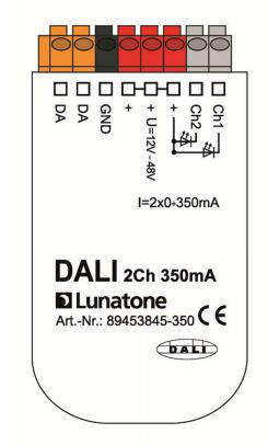 Artikelbild 1 des Artikels DALI 2Ch LED Dimmer CC 350mA