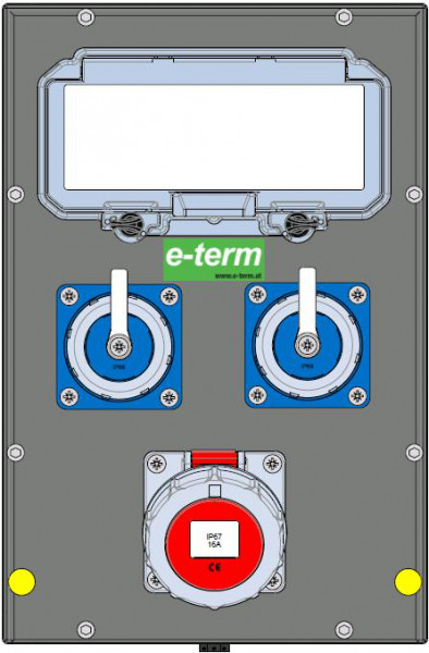 Artikelbild 1 des Artikels Vollgummiverteiler MODBOX WM 0001-2 FI040 IP67