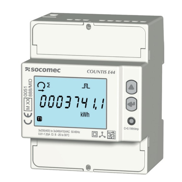 Artikelbild 1 des Artikels COUNTIS E44 Wandlerzähler 5/1A MODBUS MID