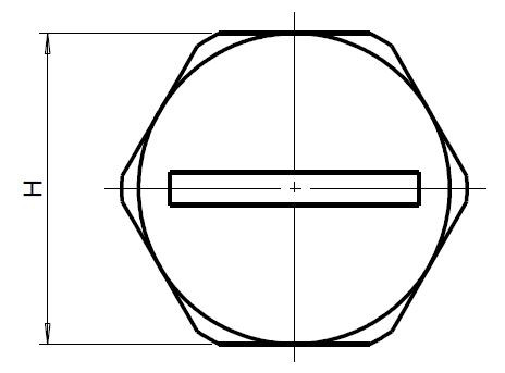 Artikelbild 1 des Artikels BLMS Blindstopfen M32L Messing vernickelt+OR IP68