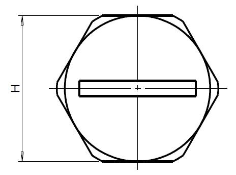 Artikelbild 1 des Artikels BLMS Blindstopfen M32L Messing vernickelt+OR IP68