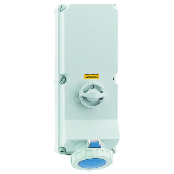 Artikelbild 1 des Artikels Wandsteckdose TE 125A 3p 250V 6h IP67 Ni 16620
