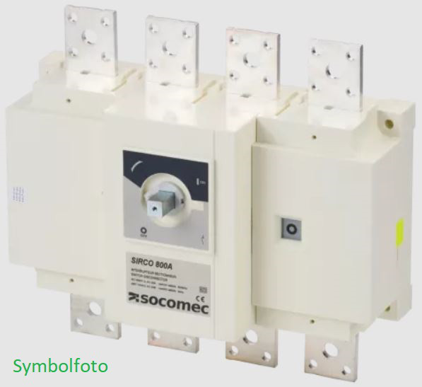 Artikelbild 1 des Artikels SIRCO CD 4x1250A Lasttrennschalter Grundgerät