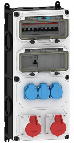 Artikelbild 1 des Artikels Steckdosenkombi VARIABOX WM 0011-3 FI063 IP54